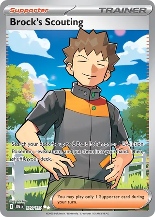 Brock's Scouting (Journey Together 179/159)